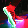 Classic style red LED shoes