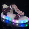 Sandals kids LED shoes