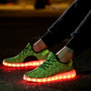 A-Yeezy style green LED shoes